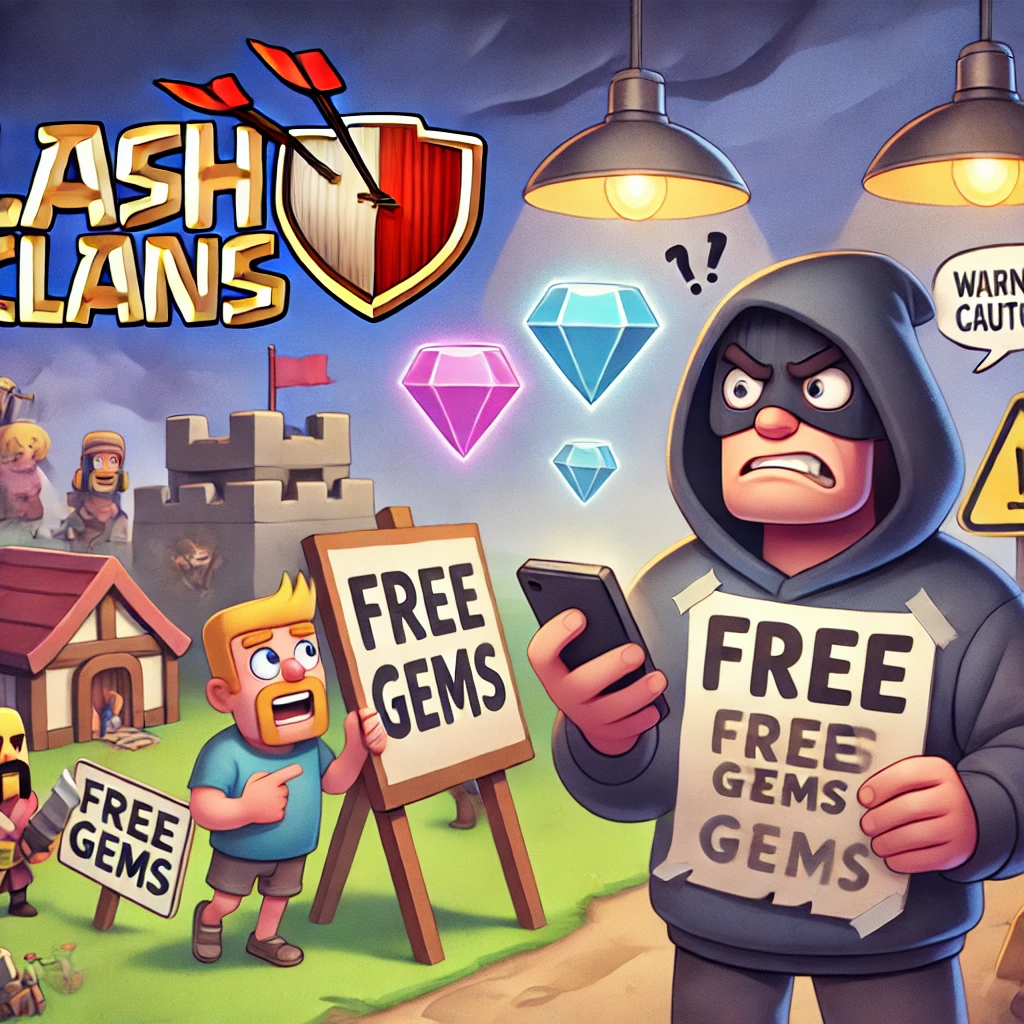CẢNH BÁO TÌNH TRẠNG LỪA ĐẢO CLASH OF CLANS PHỔ BIẾN NHẤT HIỆN NAY