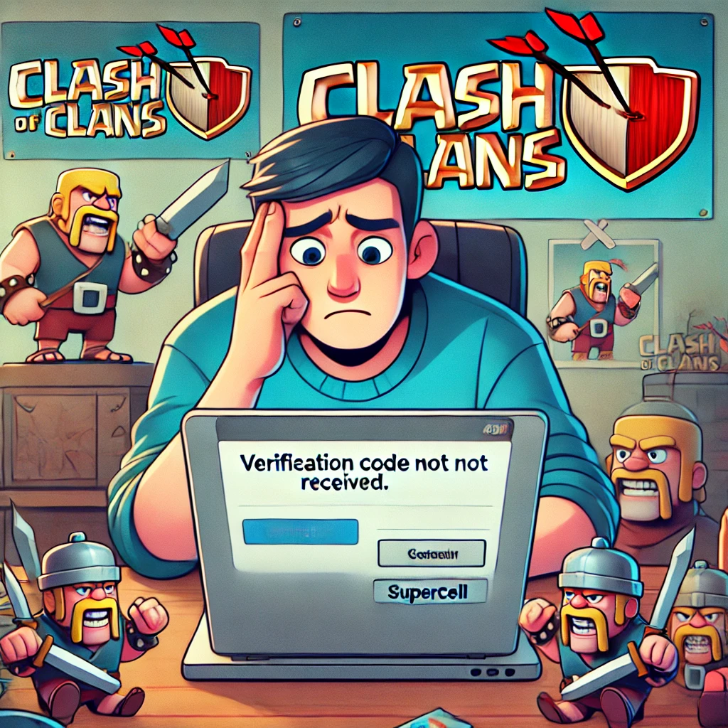 Không nhận được mã thay đổi gmail supercell id và cách khắc phục