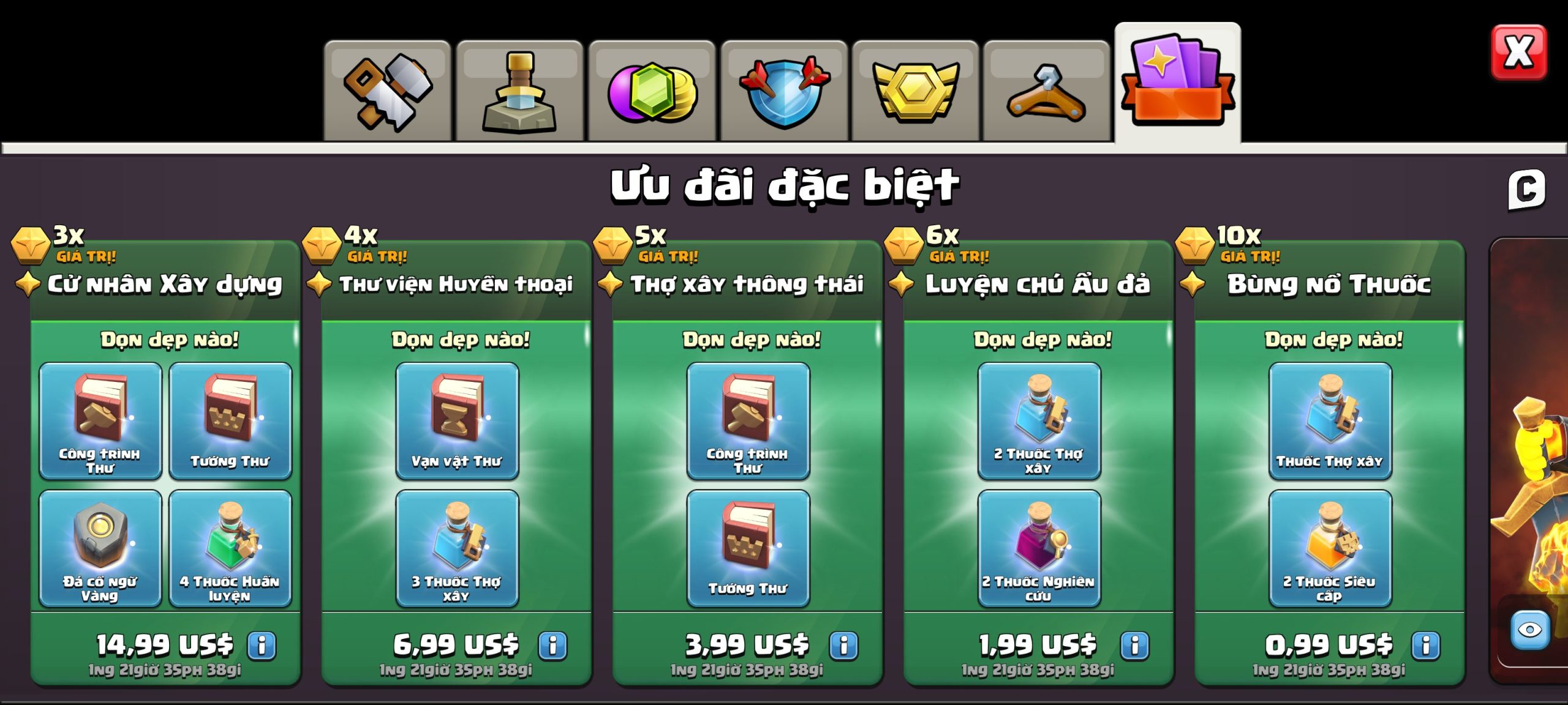 Nạp Game Supercell Clash of Clans An Toàn – Giá Rẻ – Bảo Hành Trọn Đời