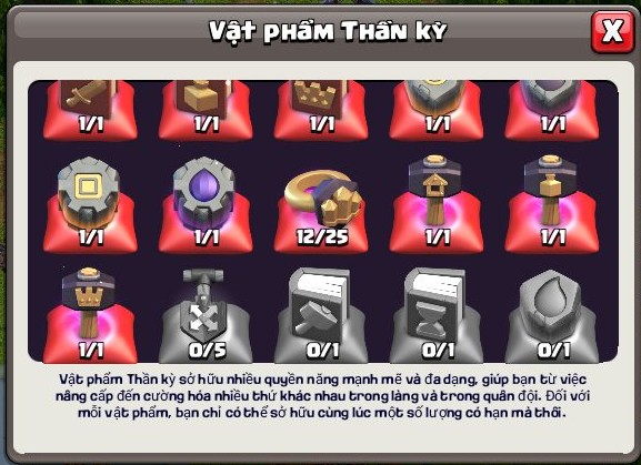 Các Loại Búa Trong Clash of Clans Chức Năng Và Cách Sử Dụng Hiệu Quả